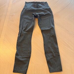 lululemon athletica Olive Green High-Rise Leggings